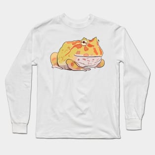 Strawberry Pacman Frog Long Sleeve T-Shirt